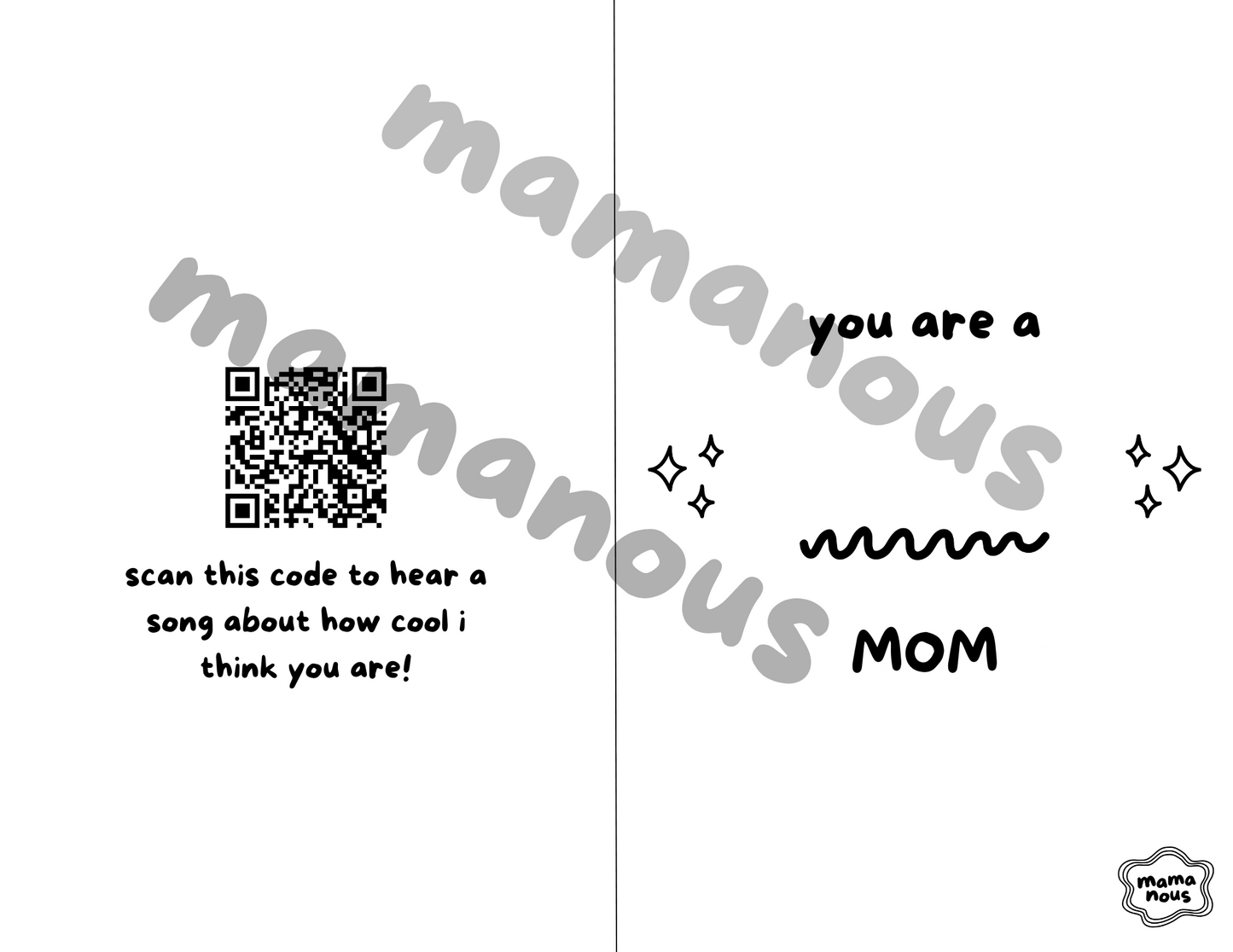 YOU ARE A HOT MOM Printable Card Pack