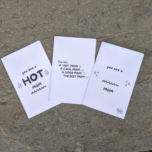 YOU ARE A HOT MOM Printable Card Pack