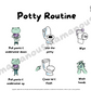 Printable Potty Routine Chart Poster